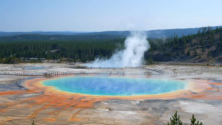 Find Out The Exact Time In Yellowstone National Park - dyslovb